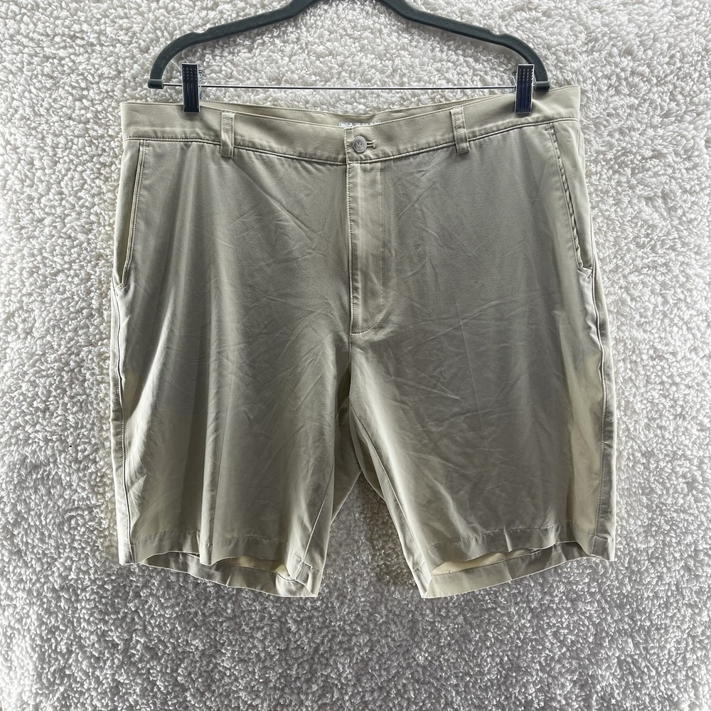 Peter Millar Shorts Mens 38 Tan Shackleford Performance Hybrid‎ Golf Short 10"
